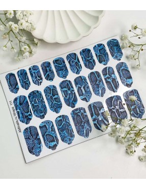 Пленки для дизайна ногтей Ami-Nails T111 (24шт/1лист)
